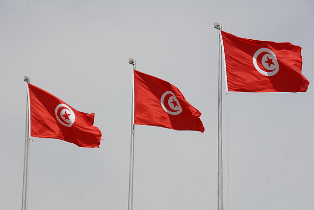 Flag of Tunisia - Author US Army Africa