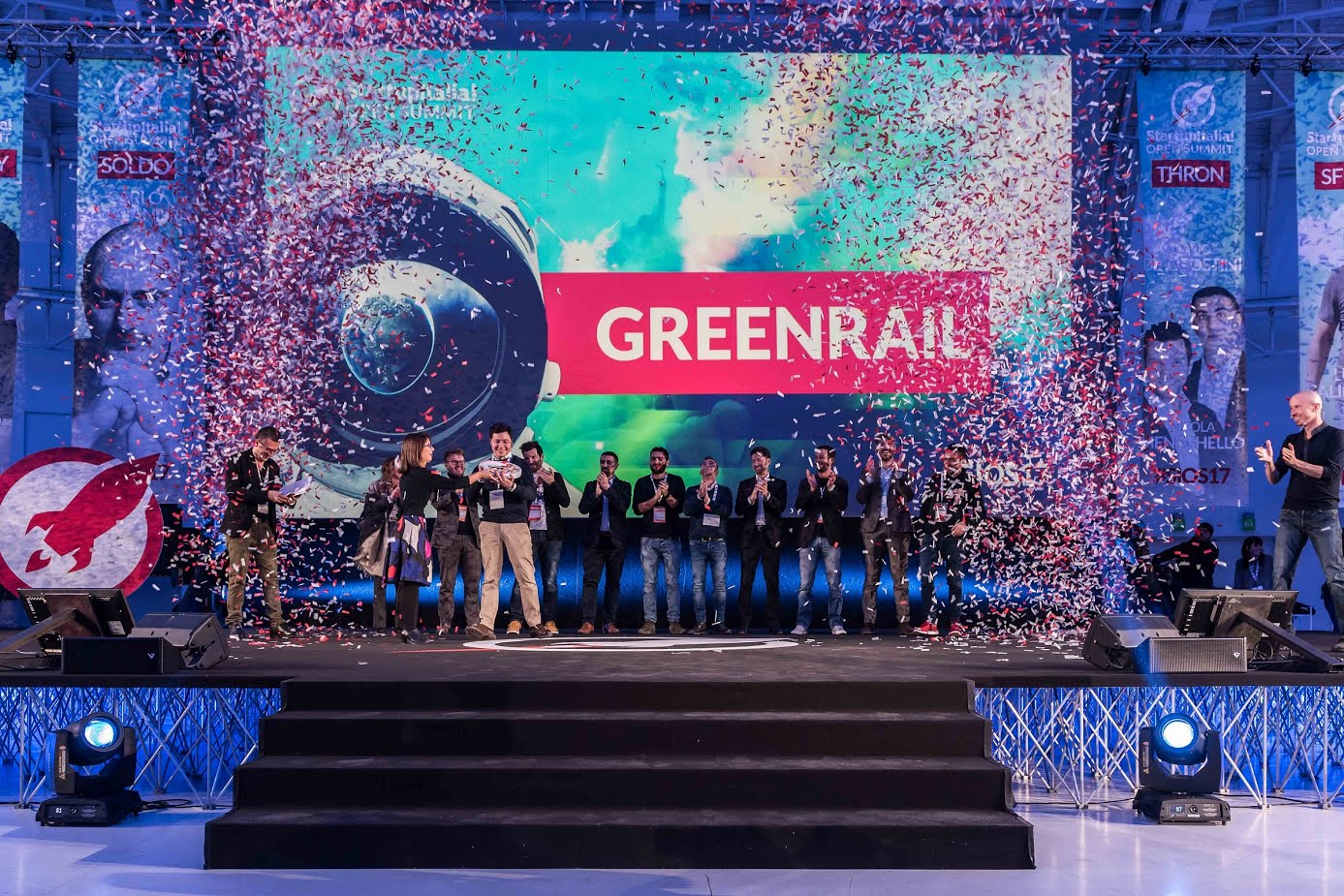 Greenrail - foto di StartupItalia Open Summit