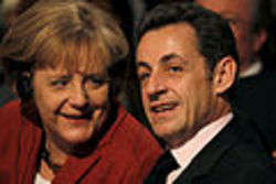 Angela Merkel e Nicolas Sarkozy - Foto di Sebastian Zwez