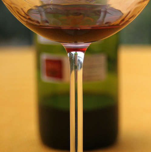 Glass of wine - foto di jenny downing