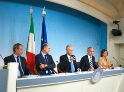 Conferenza stampa Consiglio dei Ministri - fonte: Governo