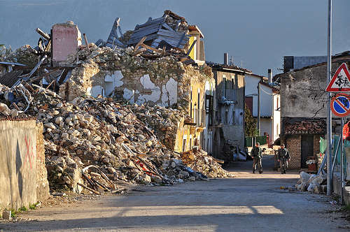 Terremoto Abruzzo - foto di Darkroom Daze 